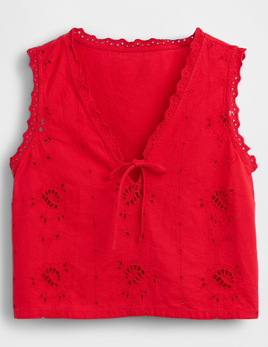 Blusa sin manga pra mujer