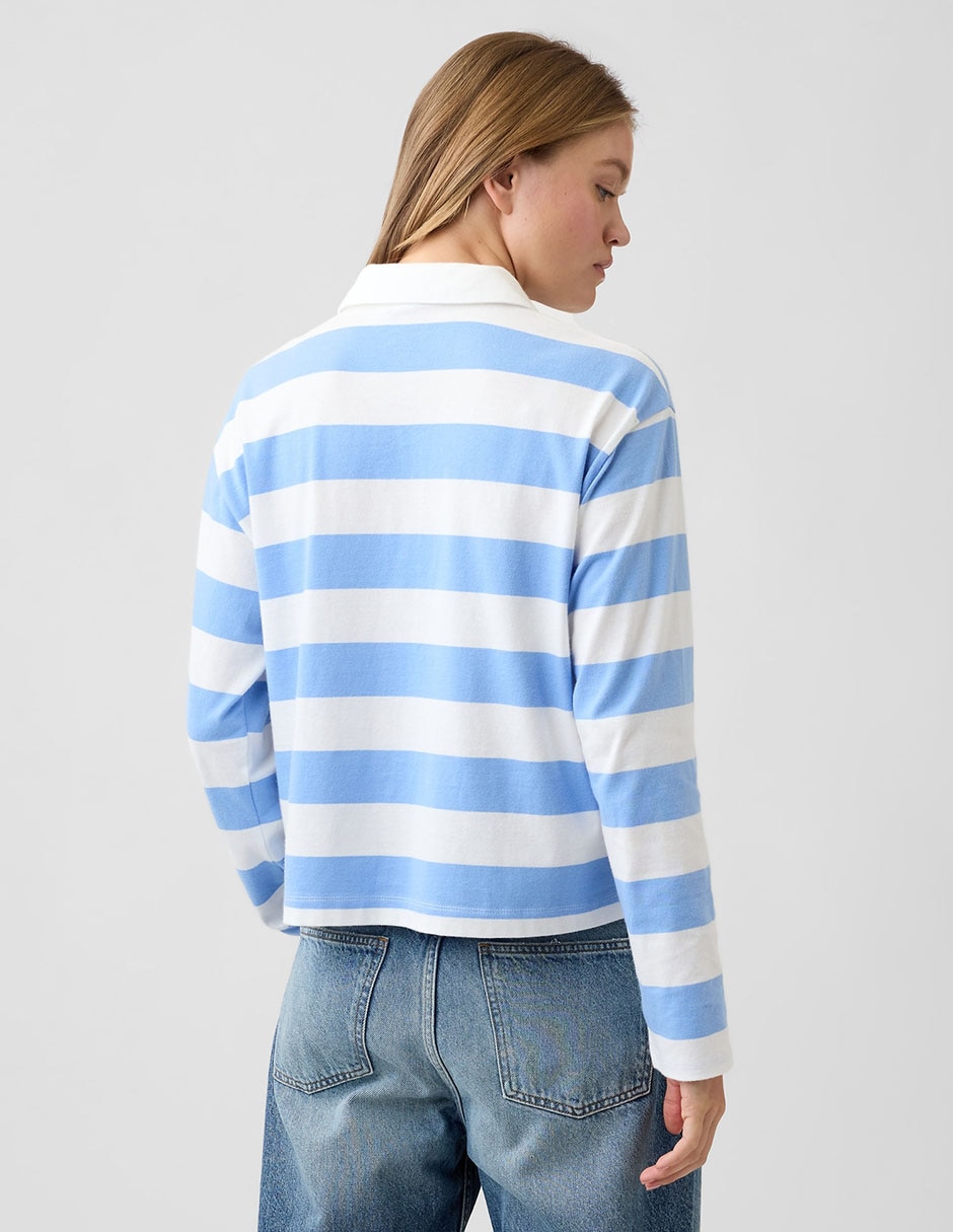 Playera tipo polo para mujer 2