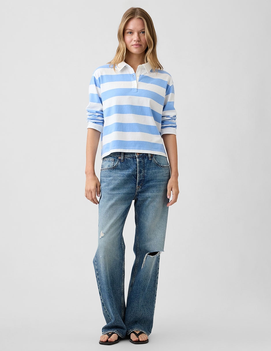 Playera tipo polo para mujer 3