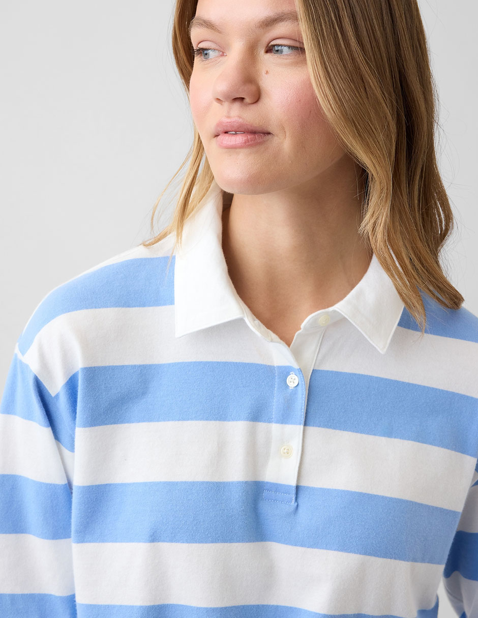 Playera tipo polo para mujer 4