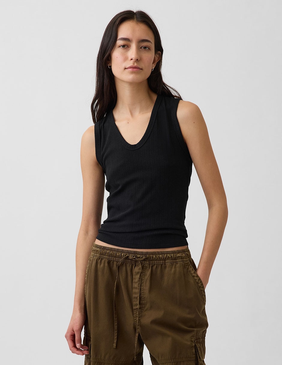 Playera cuello redondo para mujer 1