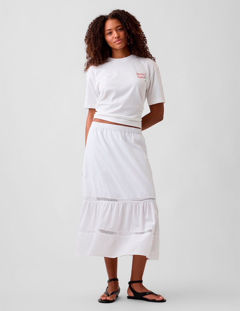 Playera manga corta cuello redondo para mujer 3