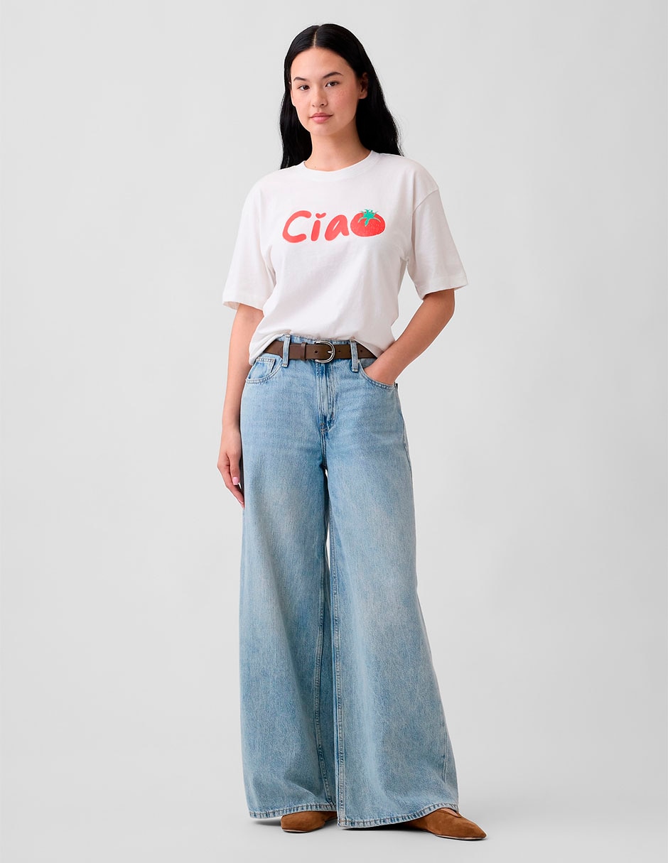 Playera manga corta cuello redondo para mujer 7