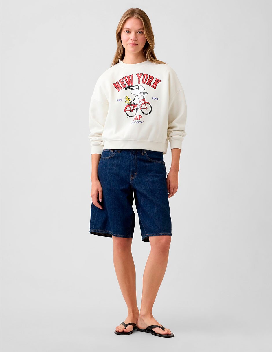 Sudadera peanuts para mujer