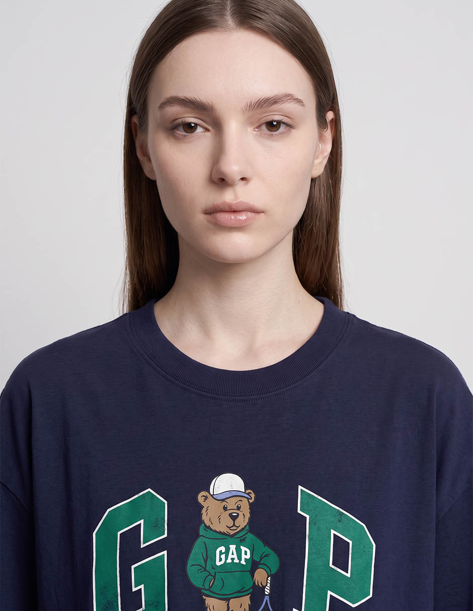 Playera manga corta para mujer