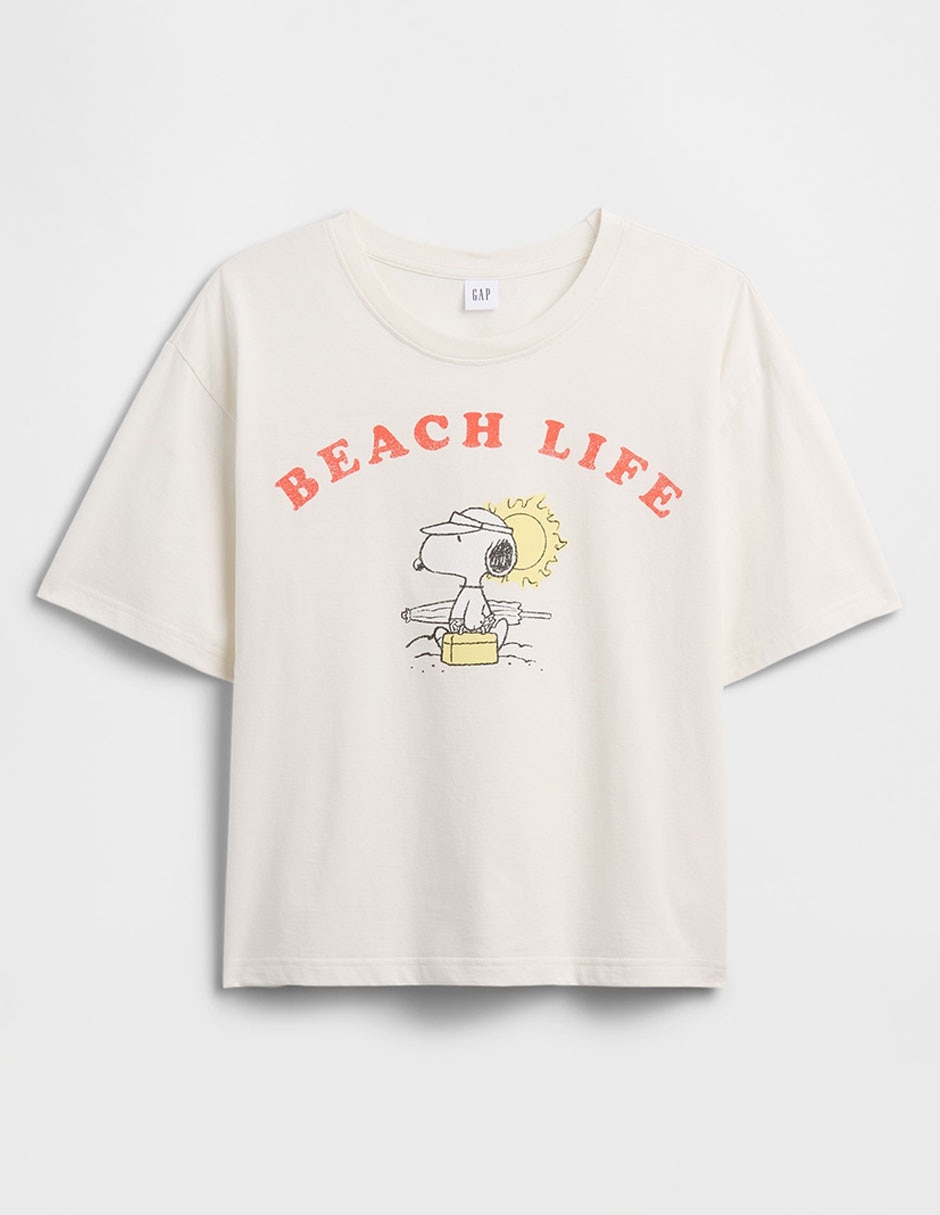 Playera manga corta cuello redondo mujer 2