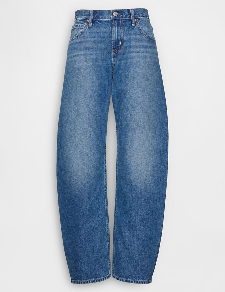 Jeans barrel para mujer