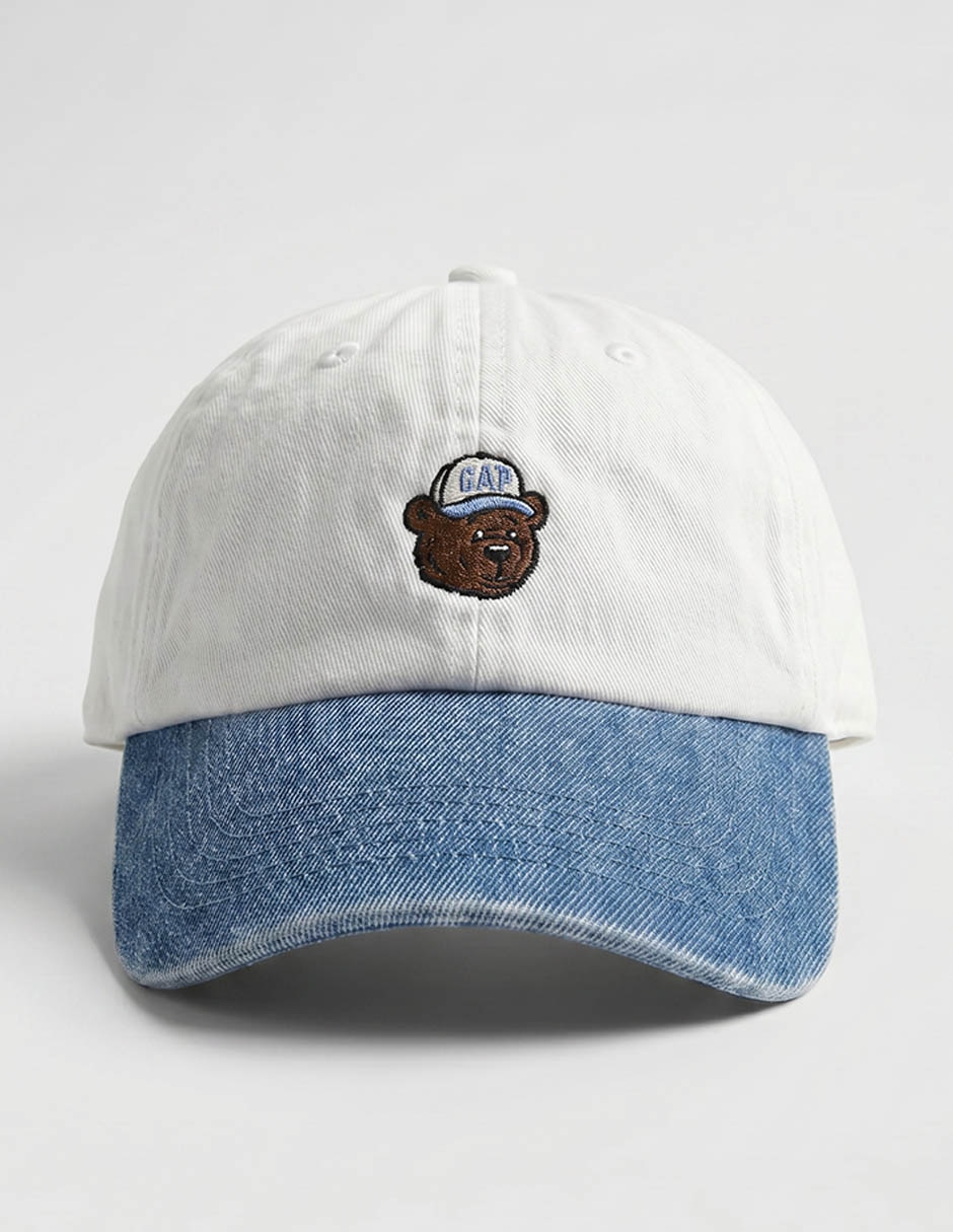 Gorra visera curva hebilla para mujer