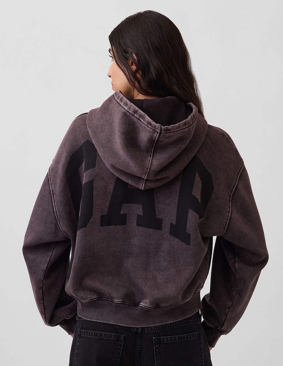 SUDADERA GAP 841725.SU26 LOGO ABIERTO