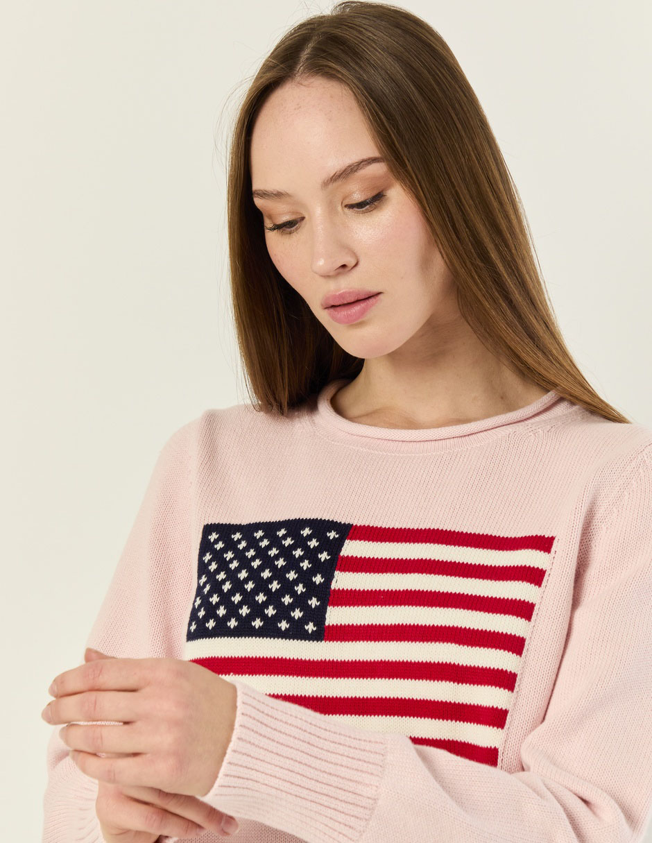 Suéter Cuello Redondo Para Mujer
