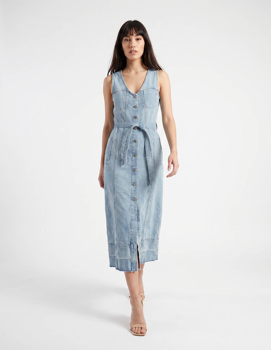 Vestido de algodón Gap para mujer