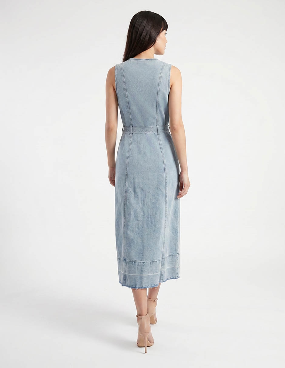 Vestido de algodón Gap para mujer