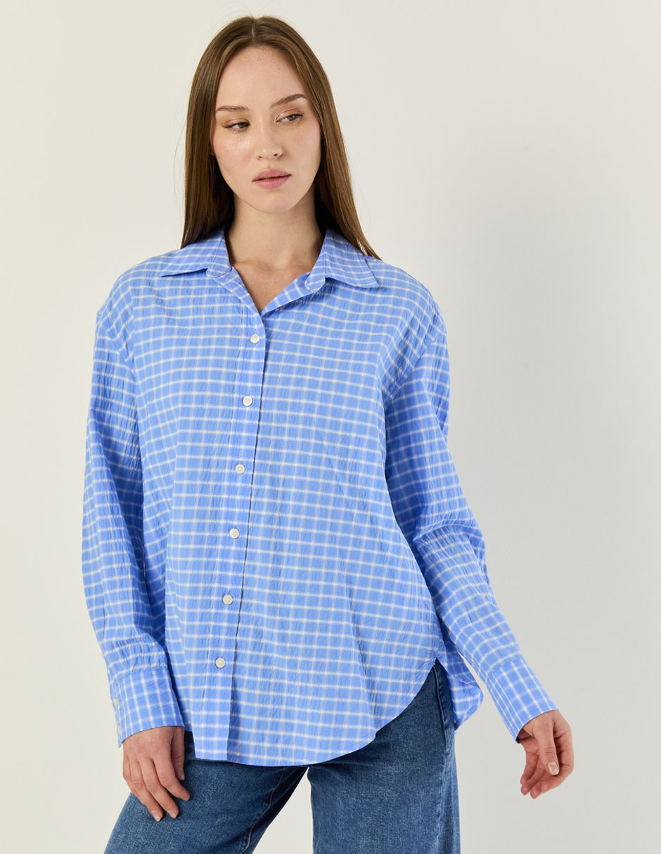 Camisa manga larga para mujer