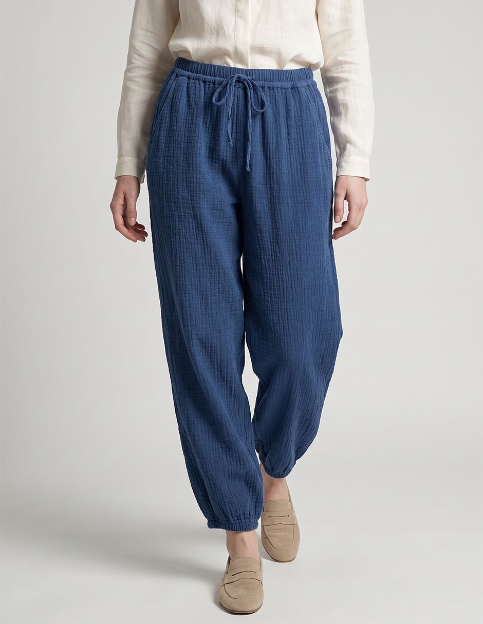 Pantalón barrel para mujer