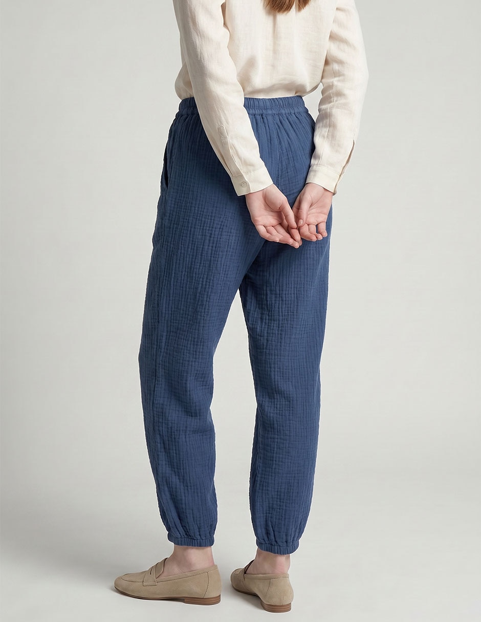Pantalón barrel para mujer