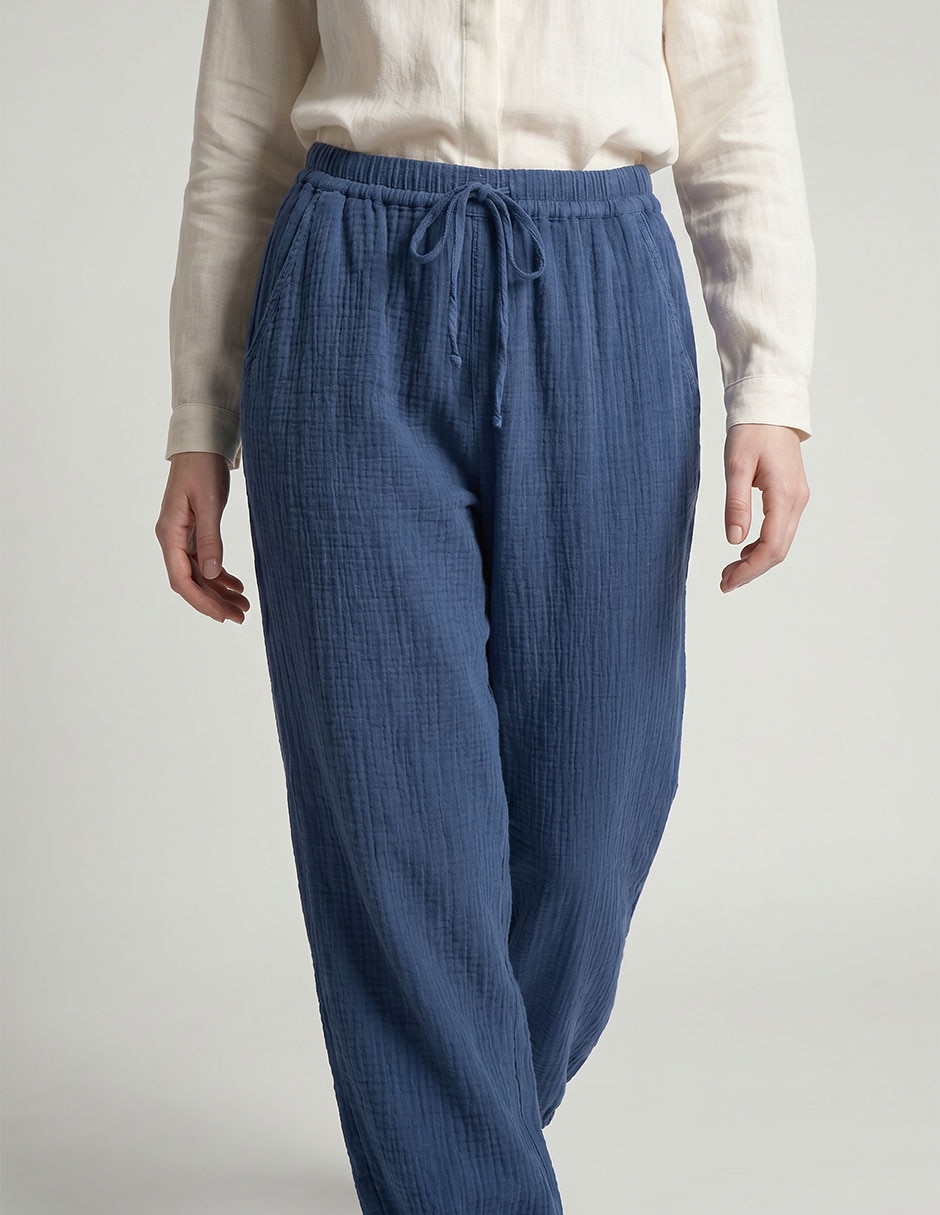 Pantalón barrel para mujer