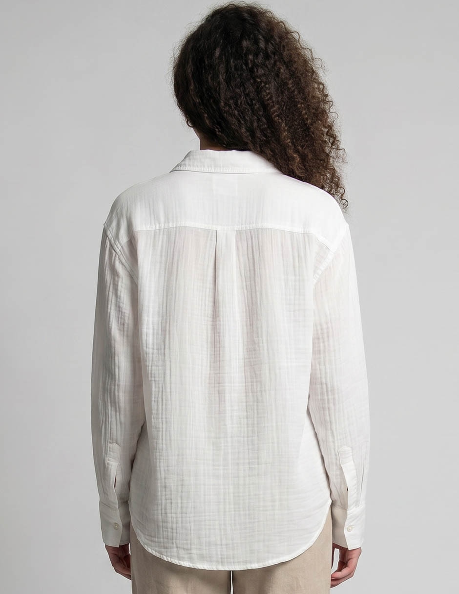 Camisa manga larga para mujer