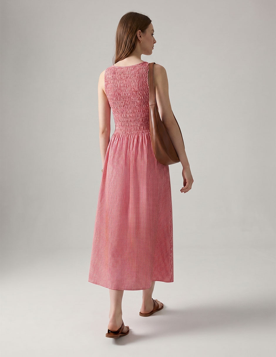 Vestido midi casual para mujer