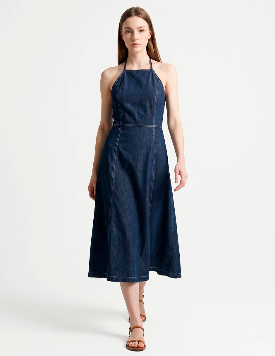 Vestido crop casual para mujer Vestido crop casual para mujer