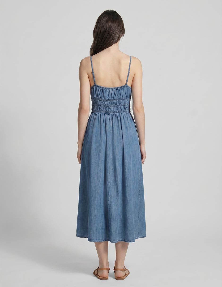 Vestido midi casual para mujer 2