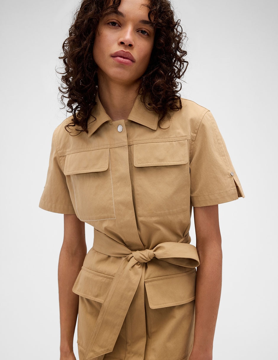 Vestido Twill Gap X Victoria Beckham para mujer
