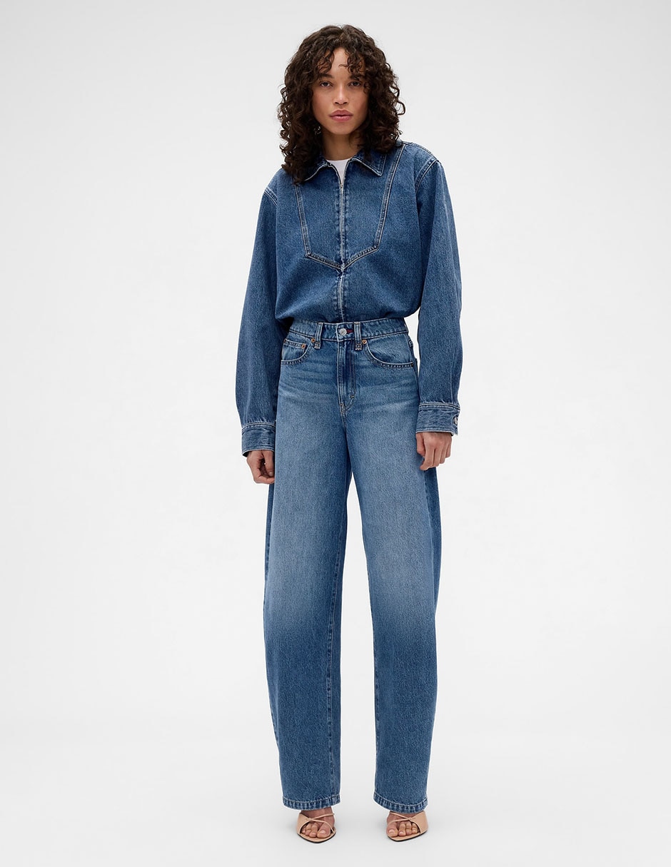 Camisa con cierre Gap X Victoria Beckham para mujer