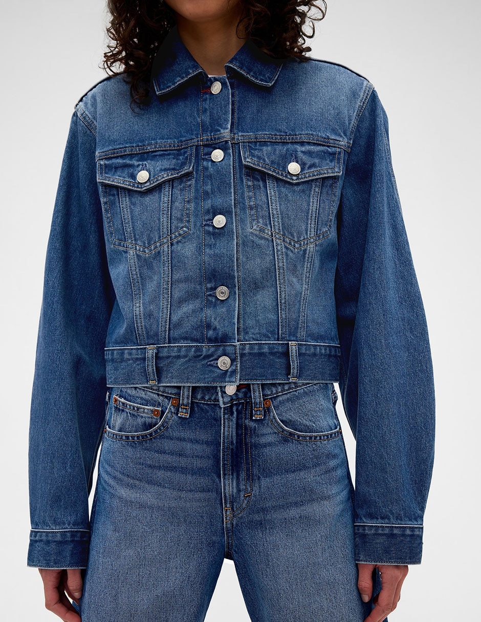 Chamarra estructurada Gap X Victoria Beckham para mujer