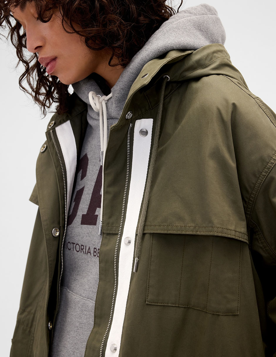 Chamarra parka X Victoria Beckham para mujer 4