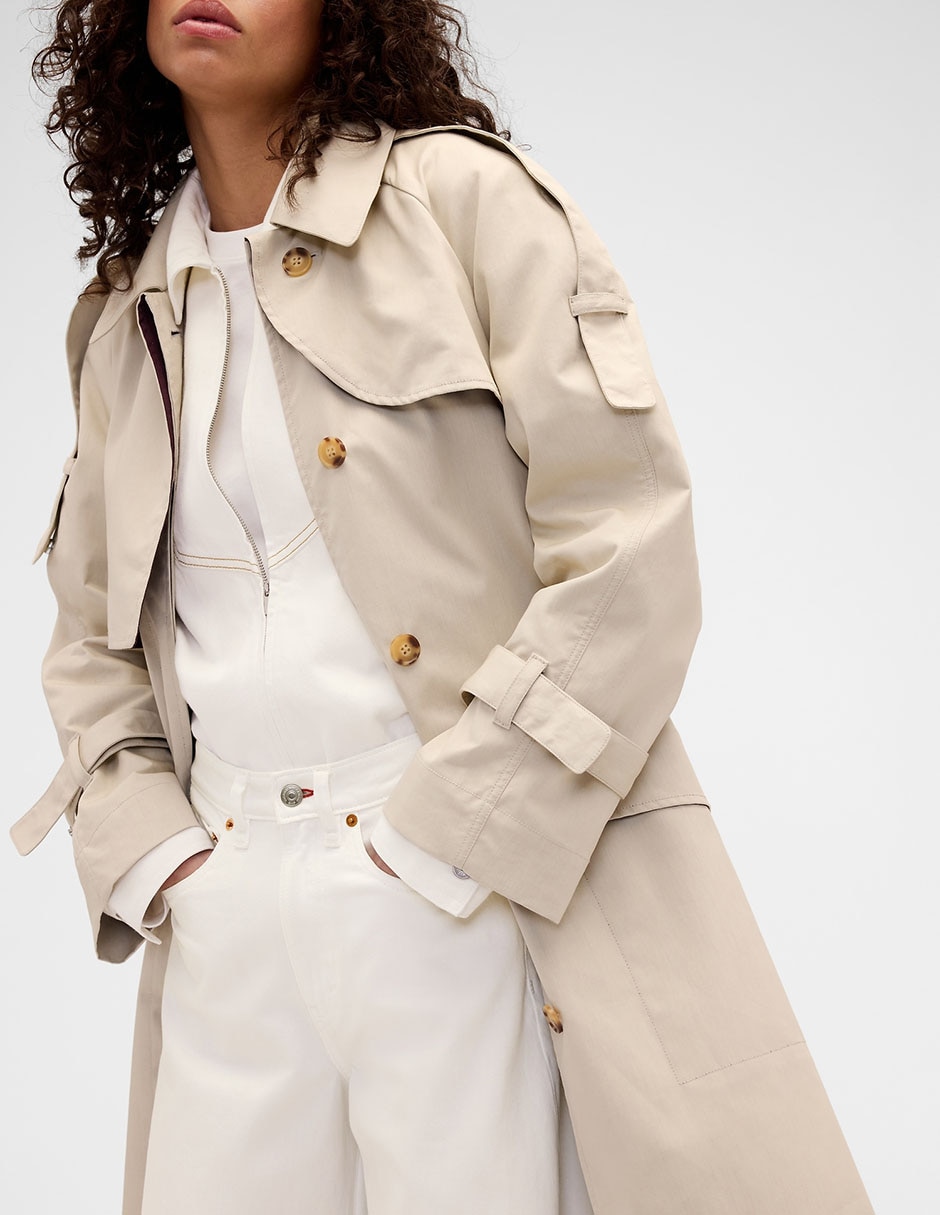 Gabardina transicional Gap X Victoria Beckham para mujer