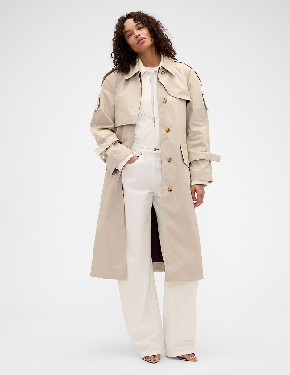 Gabardina transicional Gap X Victoria Beckham para mujer
