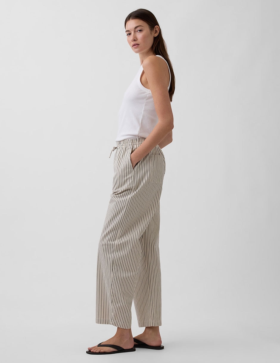 Pantalón relaxed wide leg para mujer