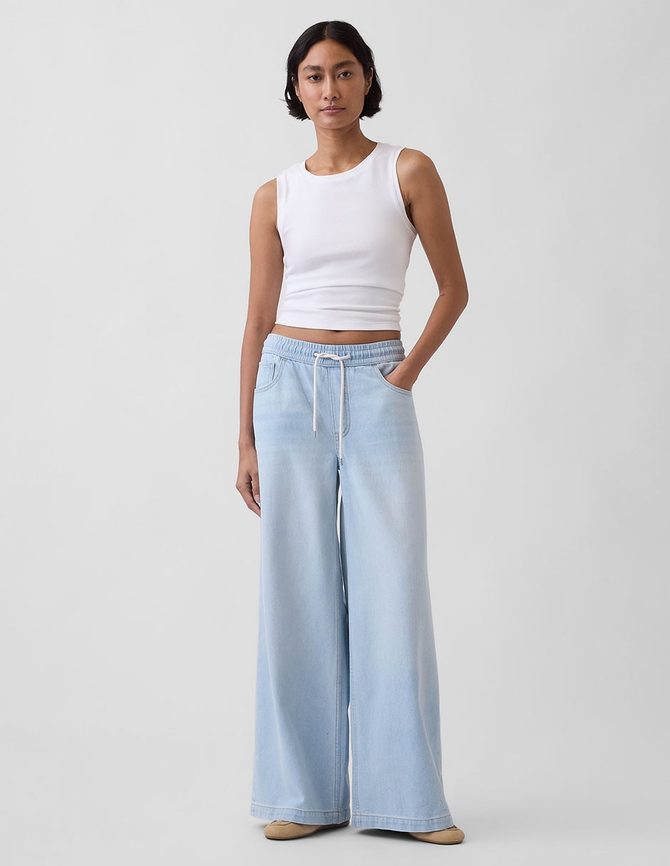 Jeans relaxed baggy para mujer