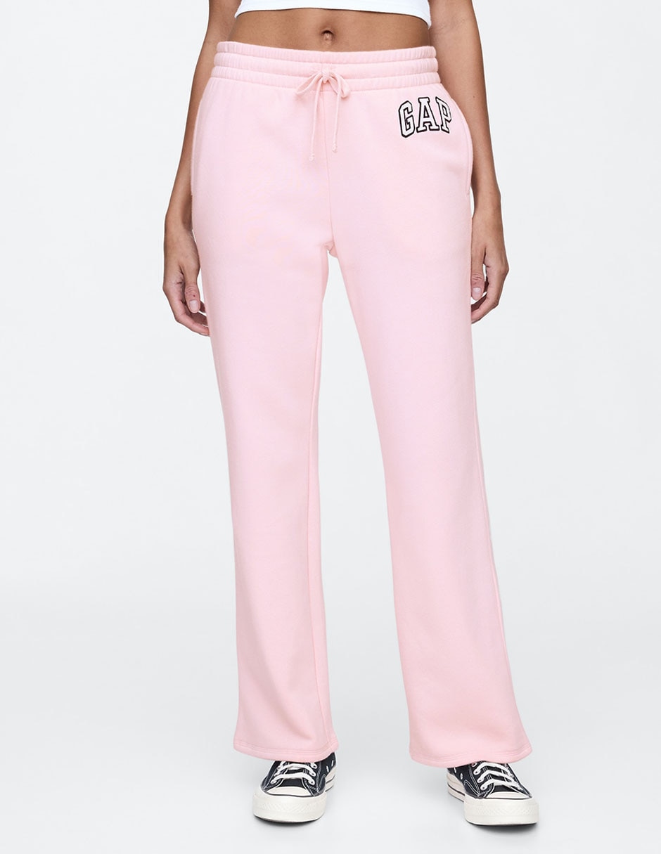 Pants straight con jareta para mujer