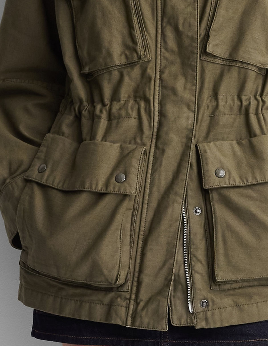 Gap x A.P.C. Chamarra Utilitaria con Bolsillos para Mujer