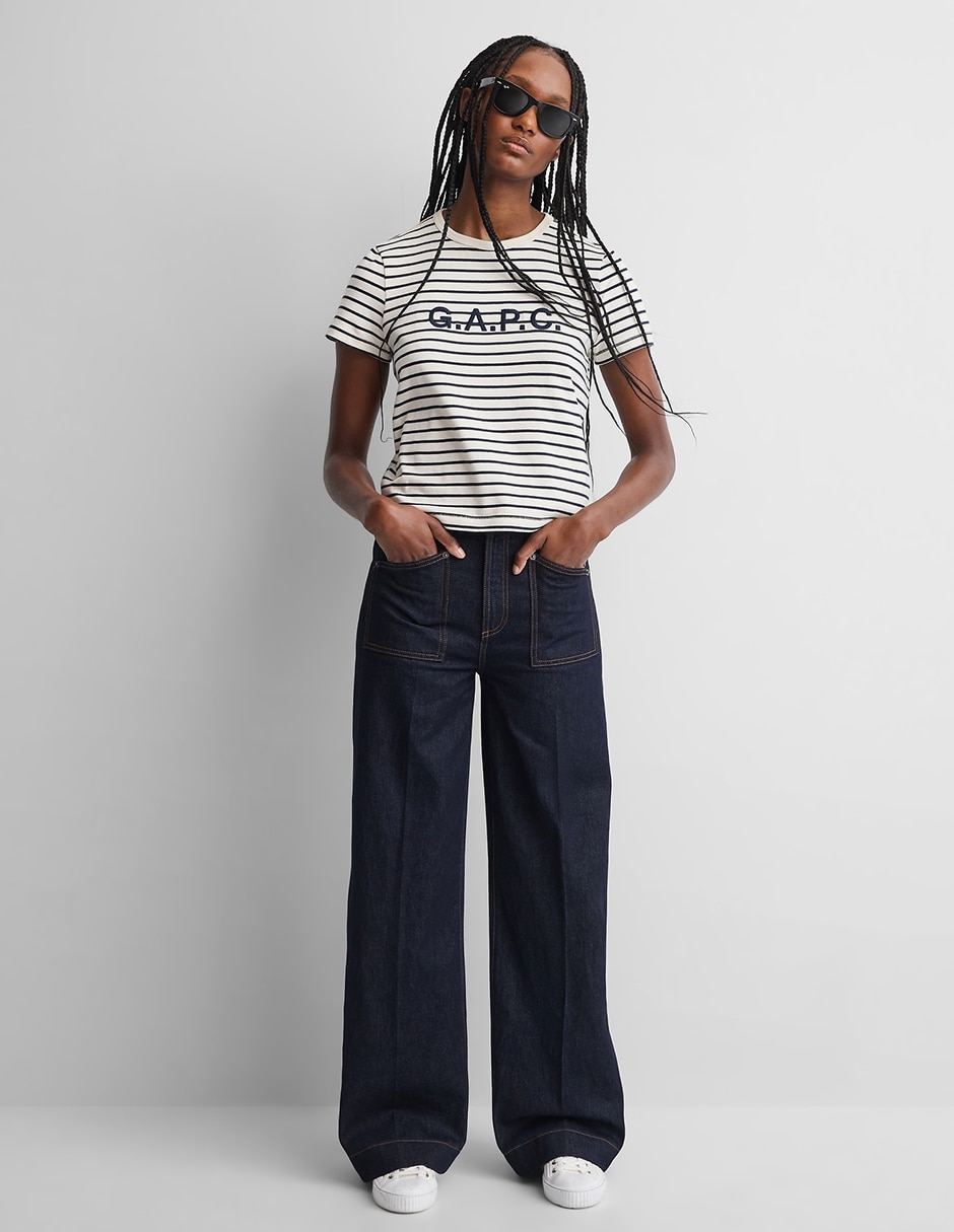 Gap x A.P.C. Sudadera Logo para Mujer
