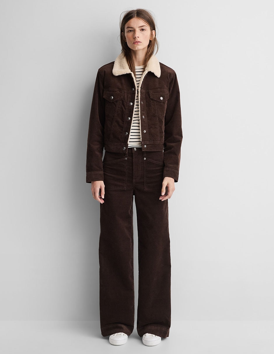 Gap x A.P.C. Jeans Tiro Alto para Mujer