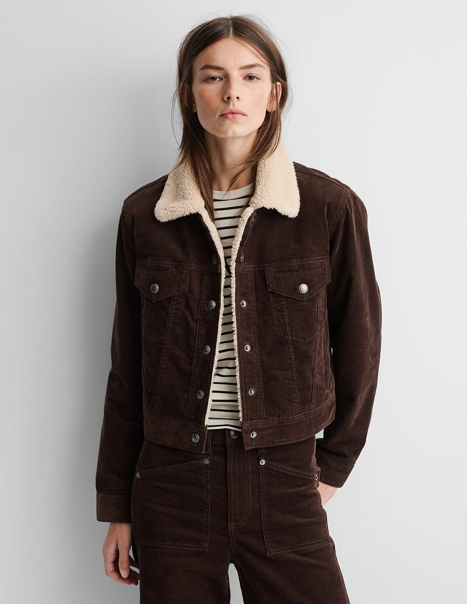 Gap x A.P.C. Chamarra Sherpa para Mujer