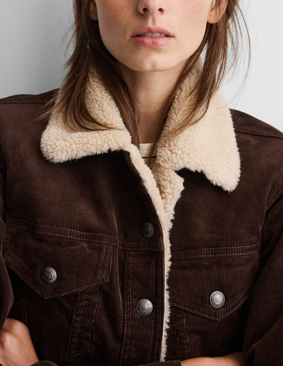 Gap x A.P.C. Chamarra Sherpa para Mujer