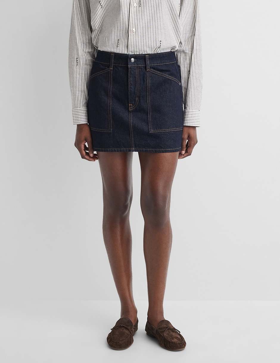 Gap x A.P.C. Minifalda De Mezclilla para Mujer 5