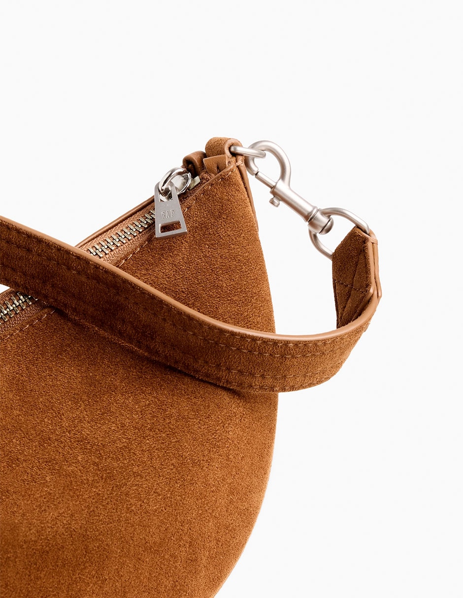 Bolsa Crossbody de Gamuza 4