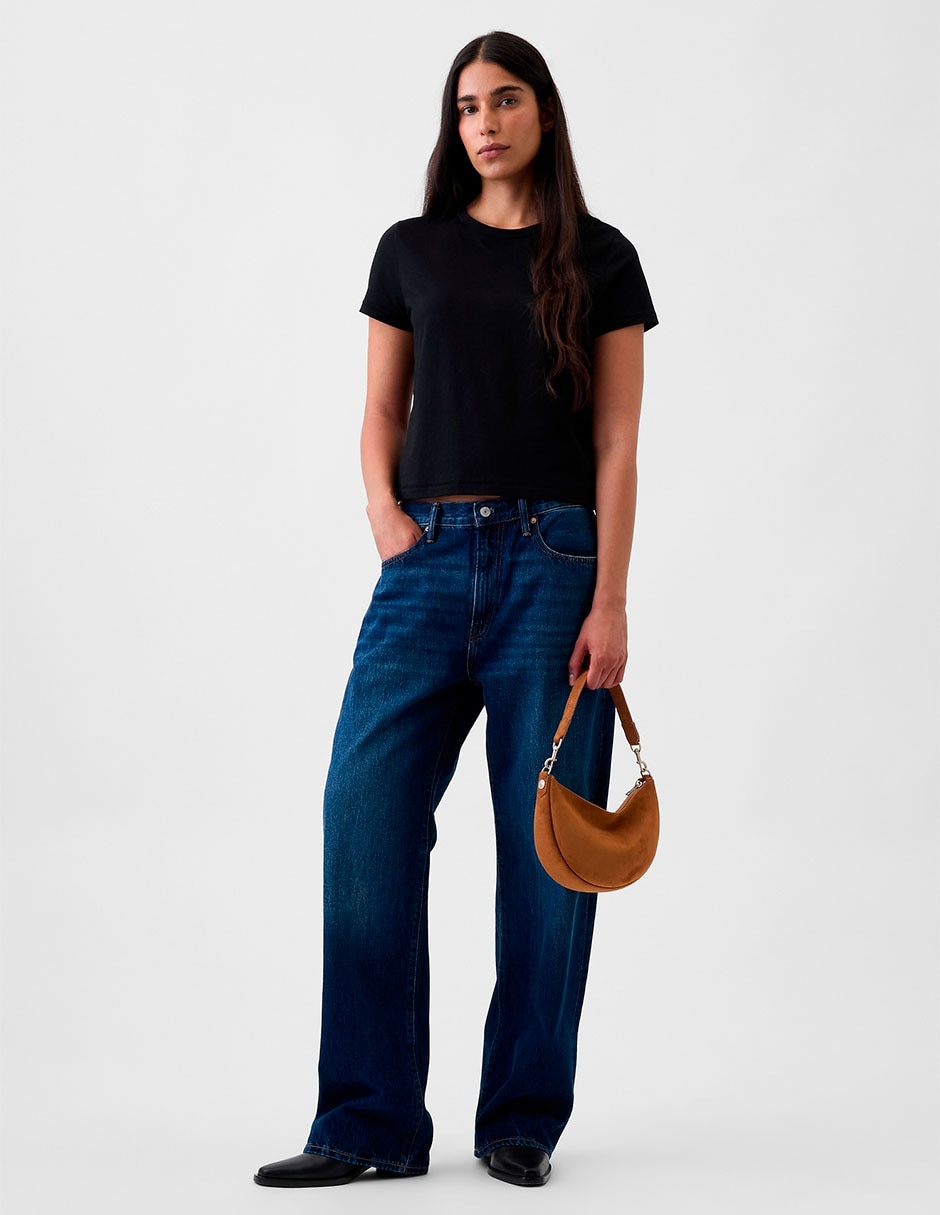 Bolsa Crossbody de Gamuza 2