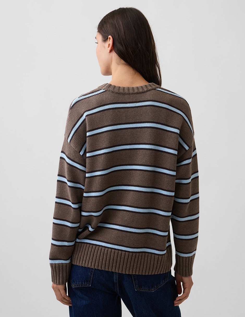 Suéter cuello redondo para mujer