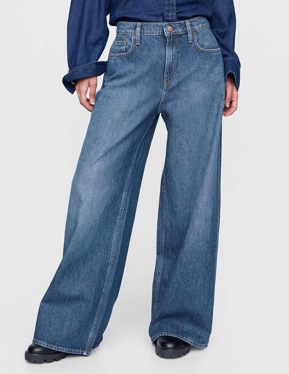 Jeans relaxed wide legpara mujer Jeans relaxed wide legpara mujer
