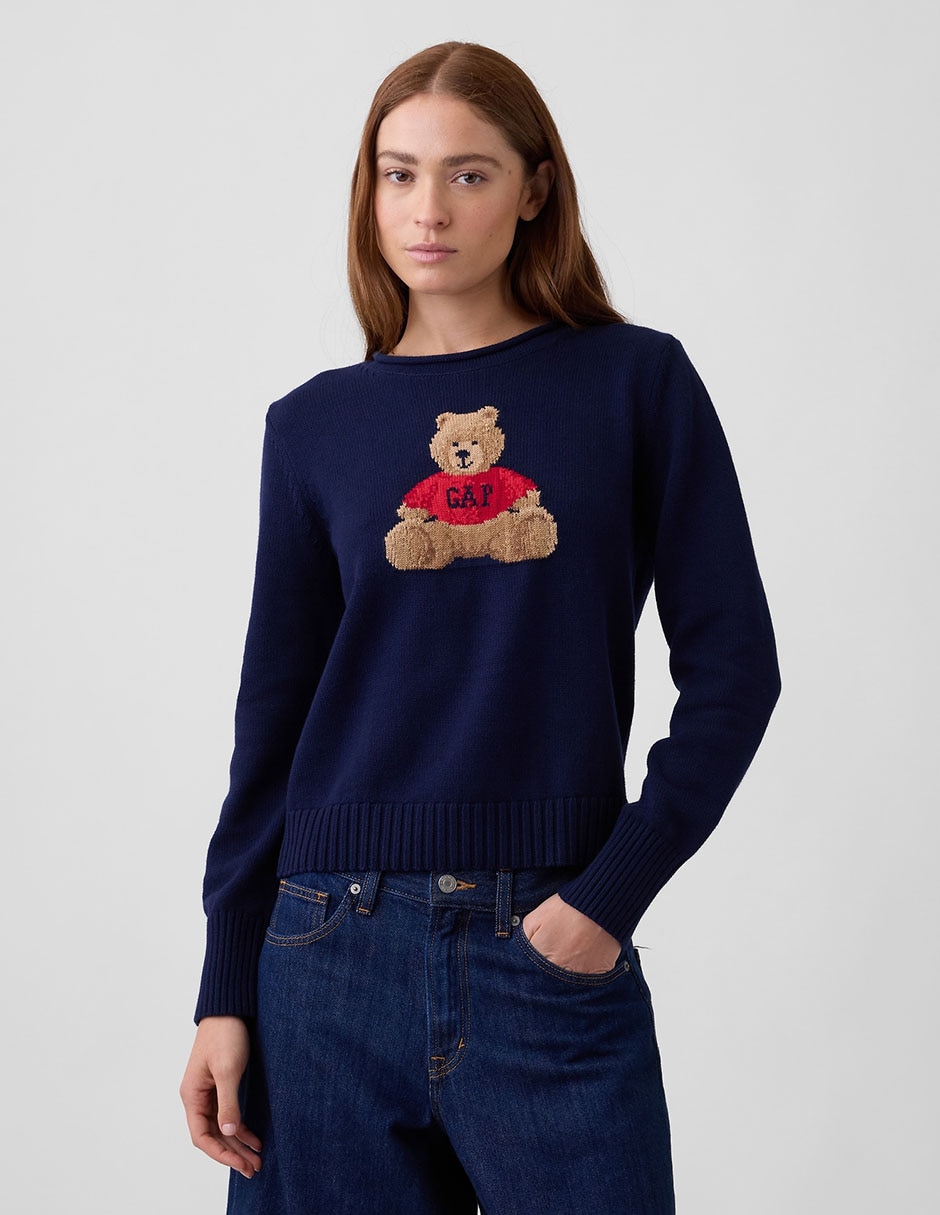 Suéter cuello redondo para mujer Suéter cuello redondo para mujer