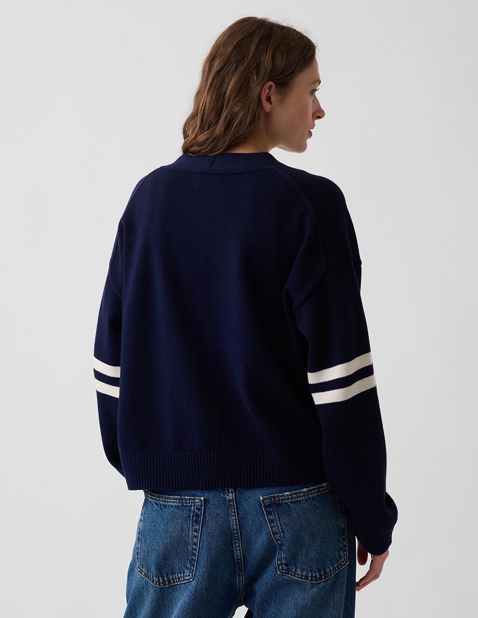 Suéter cuello redondo para mujer 3