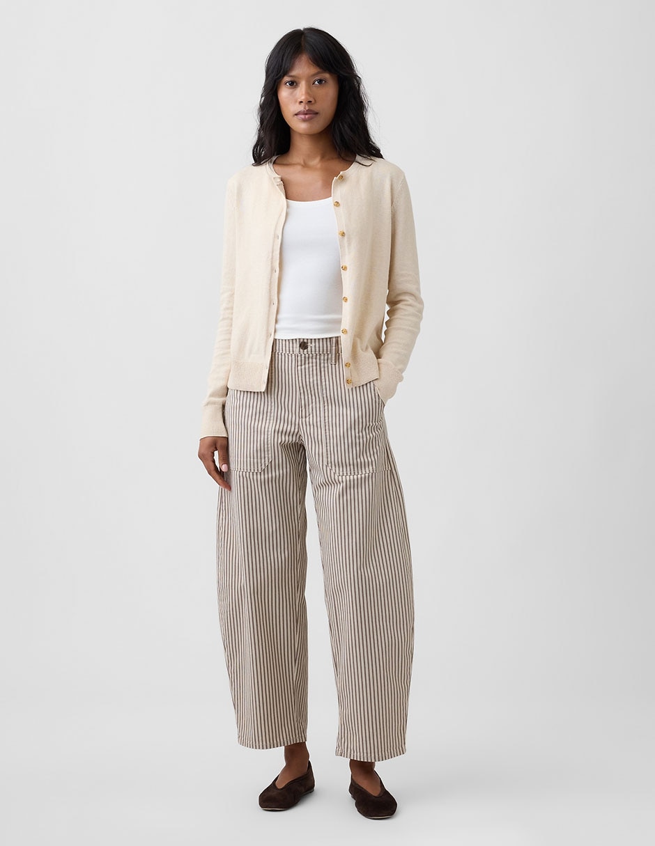 Pantalón barrel para mujer 4