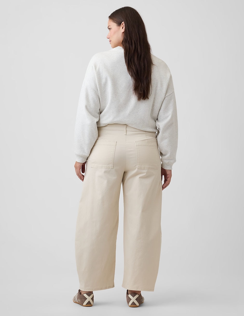 Pantalón barrel para mujer 6