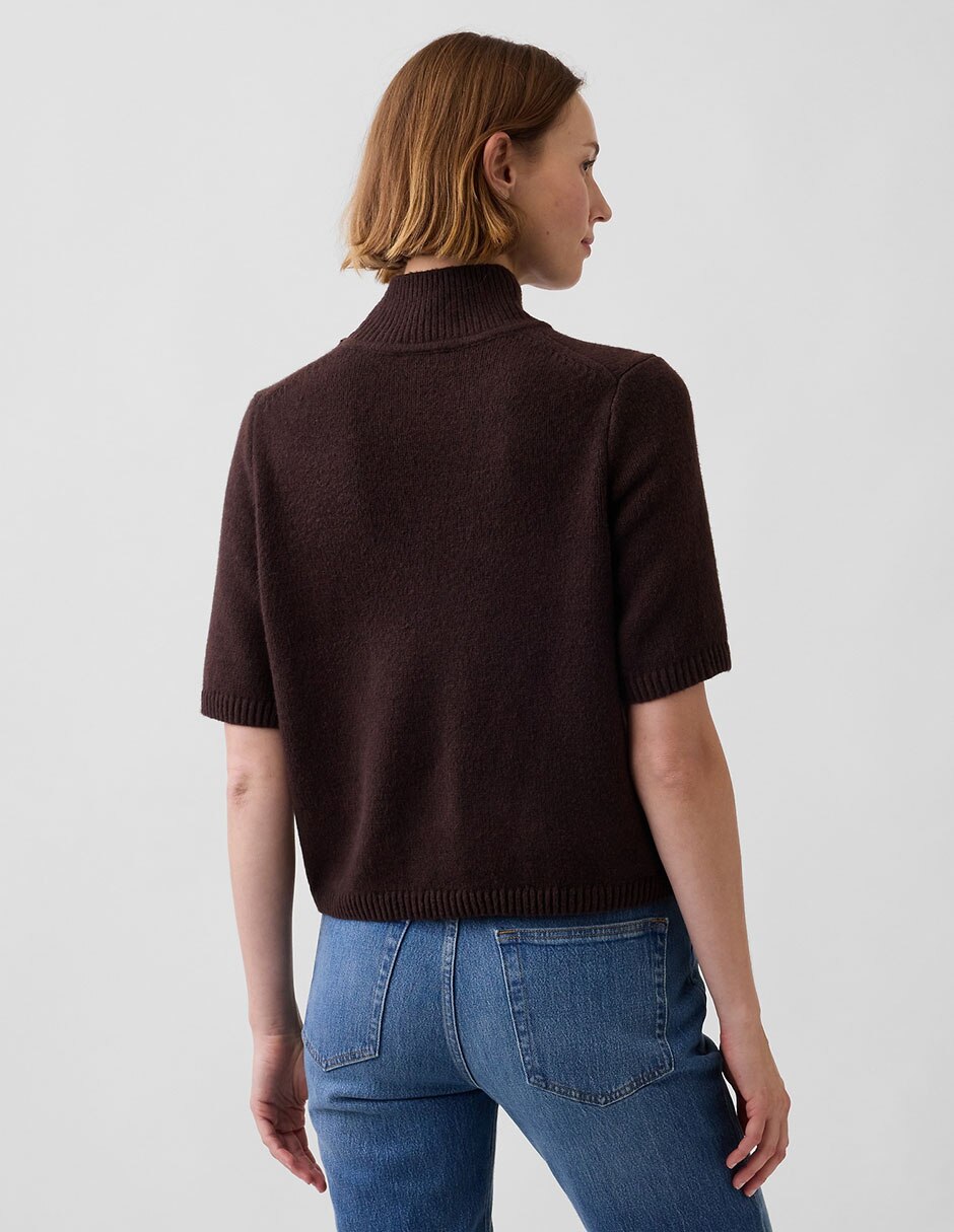 Suéter cuello alto para mujer 3