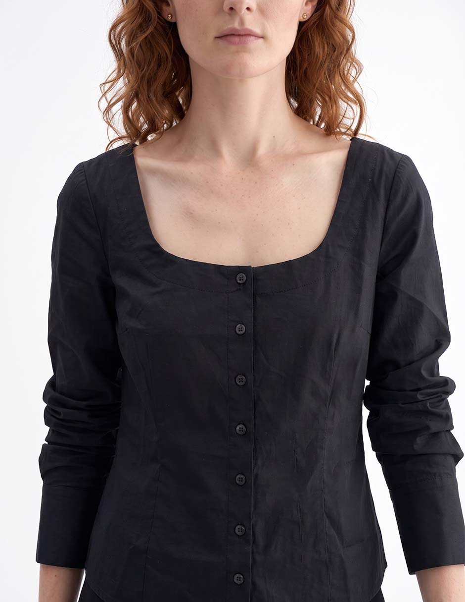 Blusa manga larga para mujer 2