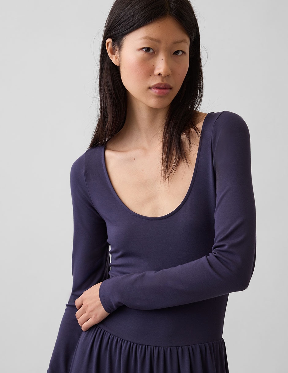 Vestido largo casual para mujer